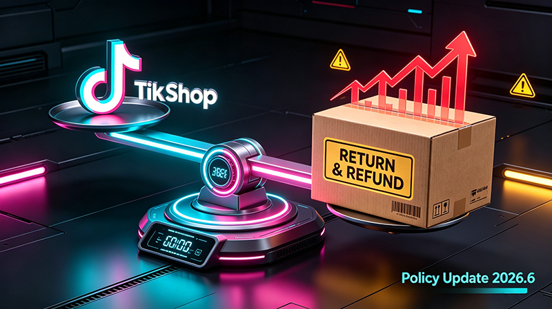 直播拍卖“售出不退”？TikTok Shop美区售后规则大调整，POP卖家必读！