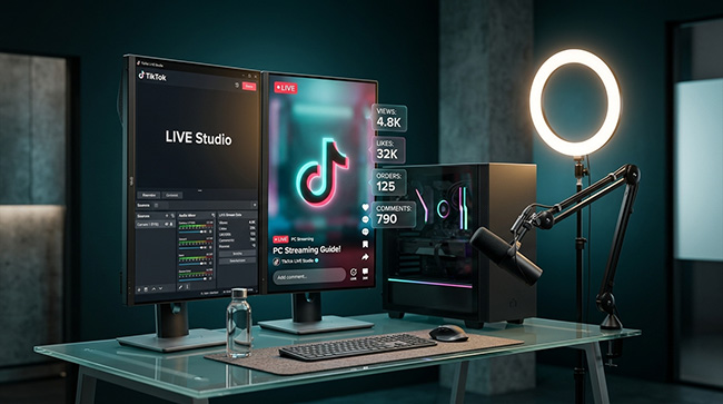 TikTok 电脑直播怎么开？官方 LIVE Studio 与 OBS 双方案运营技术 SOP 实操教程
